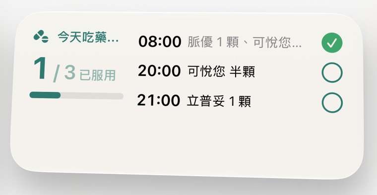 今天吃藥了嗎小工具